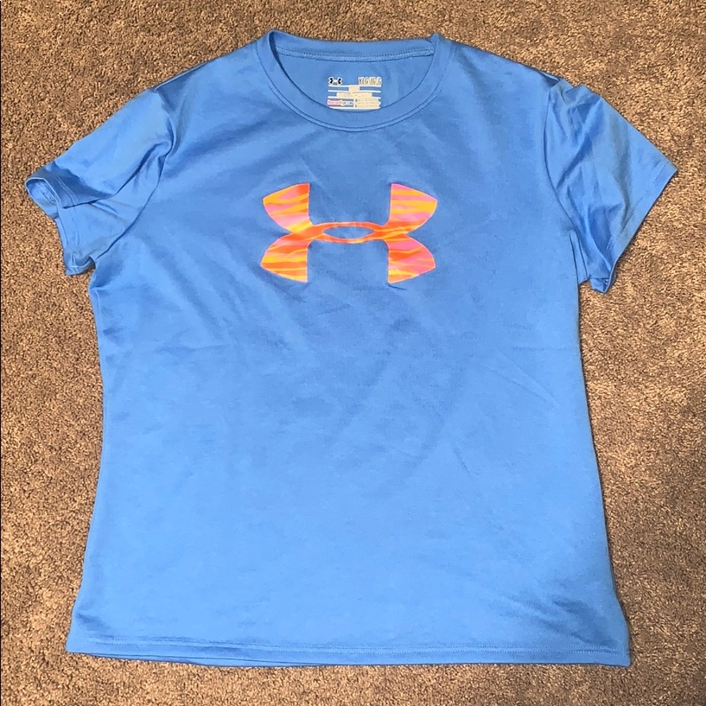 Under Armour Girls’ L Loose Short Sleeve Shirt